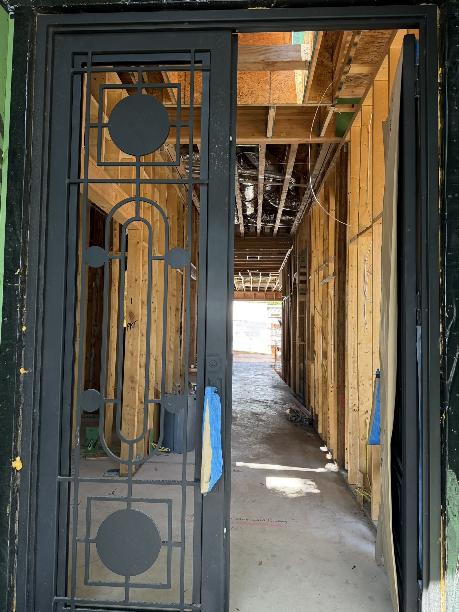 Scottsdale — Entry door detail