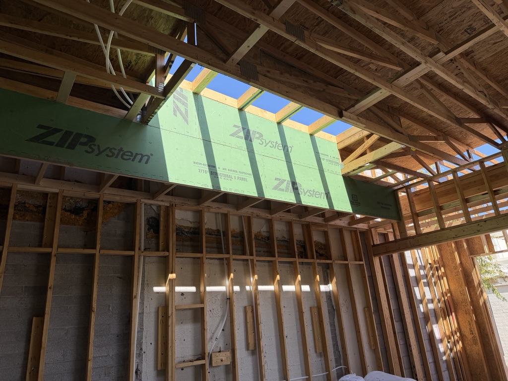 Scottsdale — Framing and structural sheathing