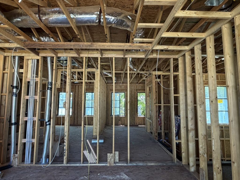 Scottsdale — Interior framing hallway