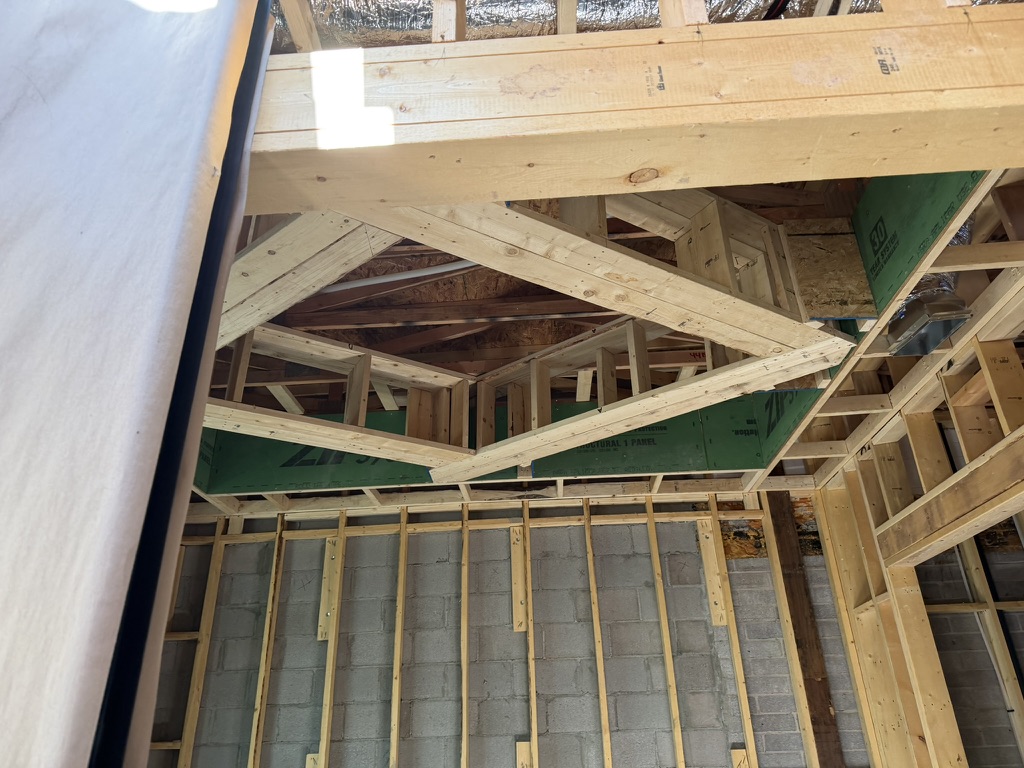 Scottsdale — Roof framing detail